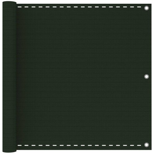 Furnova Balkonsko platno temno zeleno 90x400 cm HDPE, (21918810) Slike