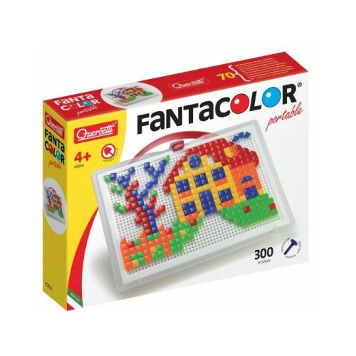  Quercetti: FantaColor prijenosni set čavlića - 300 kom Cene