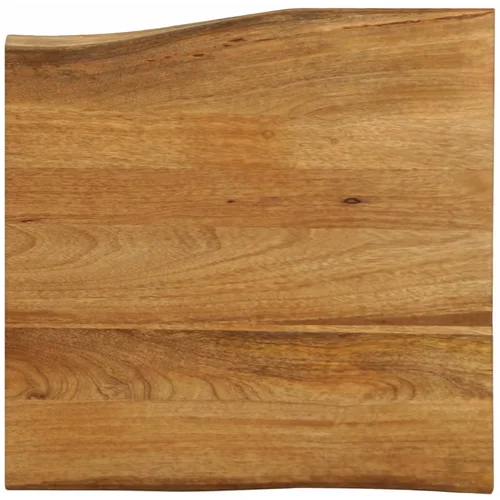 vidaXL Mizna plošča 60x60x2,5 cm naraven rob trden mangov les vidaXL Mizna plošča 60x60x2,5 cm naraven rob trden mangov les