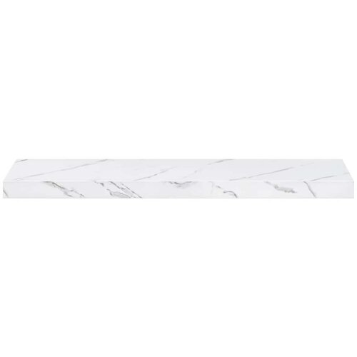  Polica na zidu Zidne 2 pcs Bijeli mramor 90 x 23 5 x 4 cm Slike