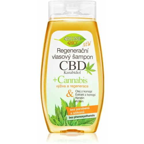 Bione Cosmetics Cannabis CBD regenerirajući šampon s CBD-om 260 ml