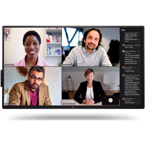 Dell 55 inch P5525QC 4K Conference Room monitor Cene