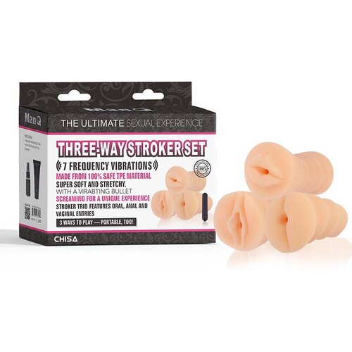  Set vestackih vagina Three Way Stroker Set Cene