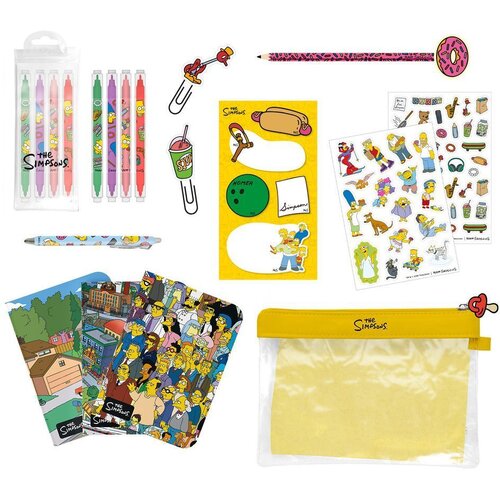 Erik The Simpsons - &amp;Scaron;kolski set sa pernicom - The Simpsons Slike