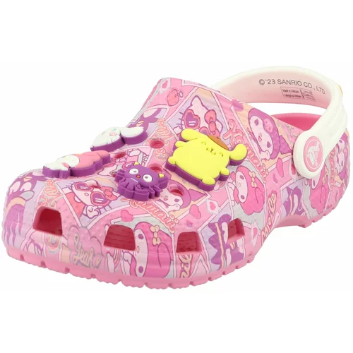 Crocs Sandale 'Hello Kitty' miks boja / svijetloroza