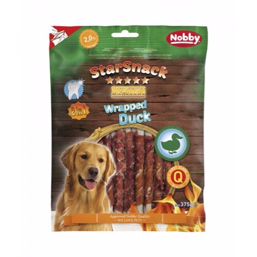 Nobby starsnack barbecue raca na palčkah - 375 g Slike