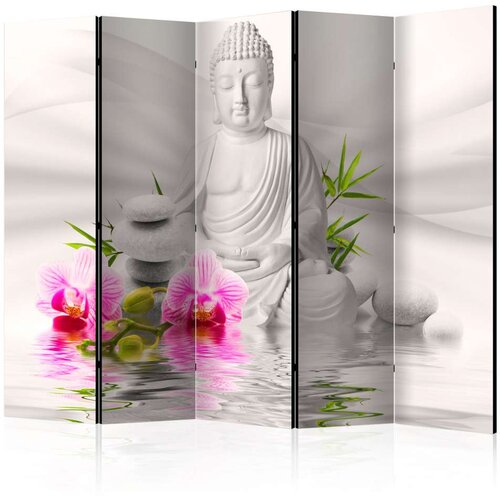  Paravan u 5 dijelova - Buddha and Orchids II [Room Dividers] 225x172 Cijene