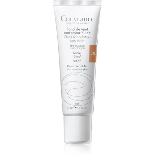 Avène Couvrance tekući prekrivajući puder SPF 20 nijansa 3.0 Sand 30 ml Cijene