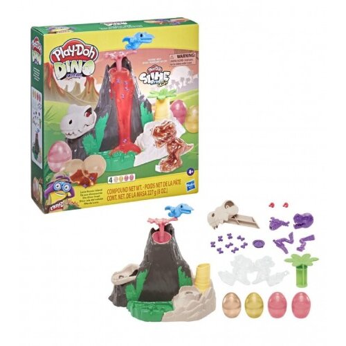 PLAY-DOH Slime Dino Crew Otok Lava Bones Vulkan set za igru s HydroGlitz jajima Cijene
