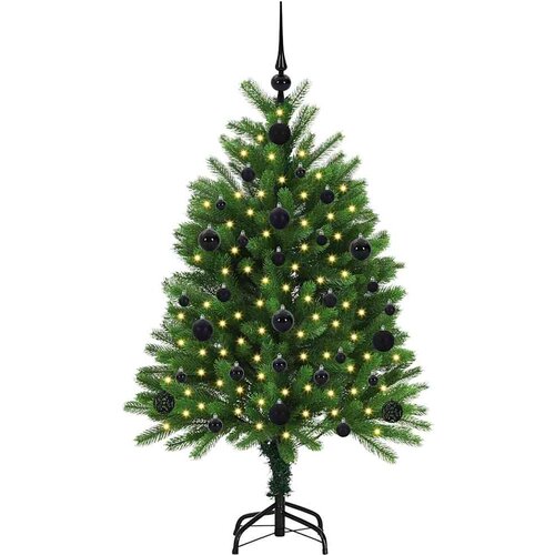 Umjetno božićno drvce s stalakom Zelena 120 cm PE i PVC Slike