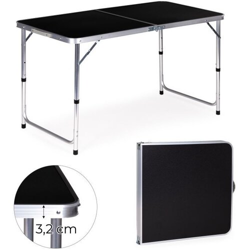 Modern Home sklopivi sto za kampovanje black 120X60CM Cene