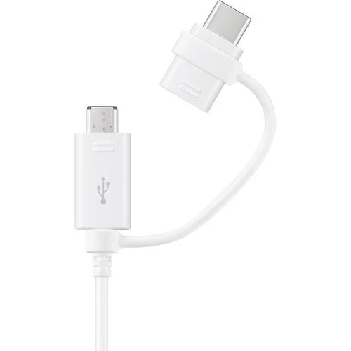 Samsung mobilni telefon kabel EP-DG930 [1x usb - 1x micro usb\, moški konektor usb-c®] 1.50 m weiß, (20432942)