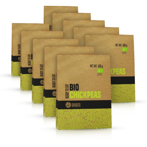 VanaVita BIO Leblebija - Ready to eat 10 x 150 g Cene