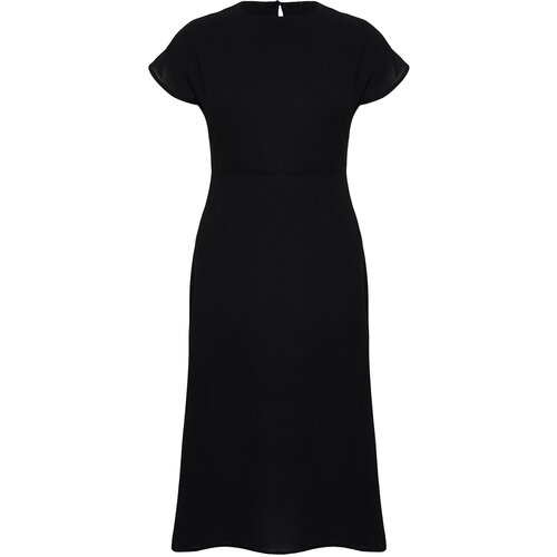 Trendyol Curve Black A-Line Maxi Woven Dress Slike