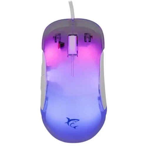 WHITESHARK Mi&scaron; MORDRED 12800DPI/7D/RGB/1000Hz Pooling/White Cene