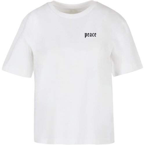 Mister Tee Women's T-shirt Peace Hand white Cene