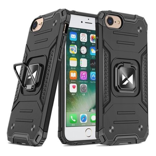 Armor ovitek za iPhone 7/8/SE, Črn Slike