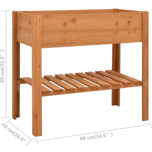 VidaXL Sadilica od jelovine 88 x 43 x 80 cm Slike