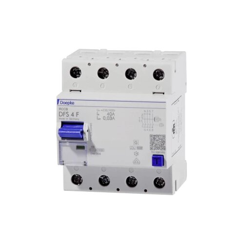 Doepke 09134820 Kvar struje-sigurnosni prekidač 4-polni 40 A 0.03 A 400 V Cijene
