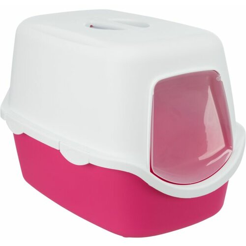 Trixie toalet za mačke sa vratima vico pink-beli Cene