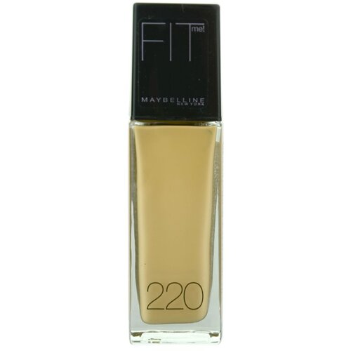 Maybelline Fit Me! tekući puder za sjaj i zaglađivanje kože lica nijansa 220 Natural Beige 30 ml Slike