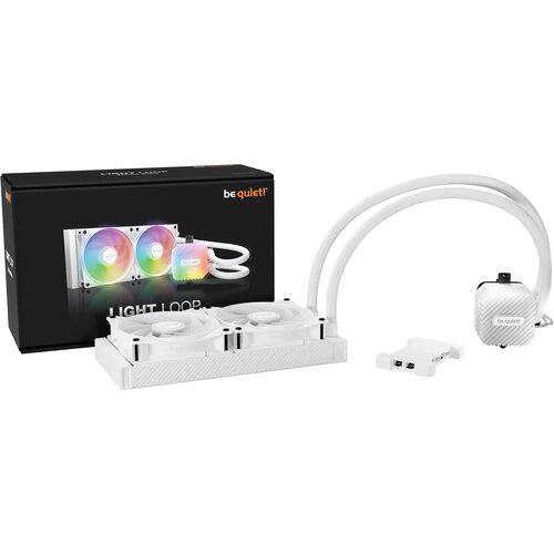Be Quiet! cpu vodeno hladjenje argb light loop 240mm BW021 (AM4,AM5,1151,1150,1155,1200,1700) white Cene