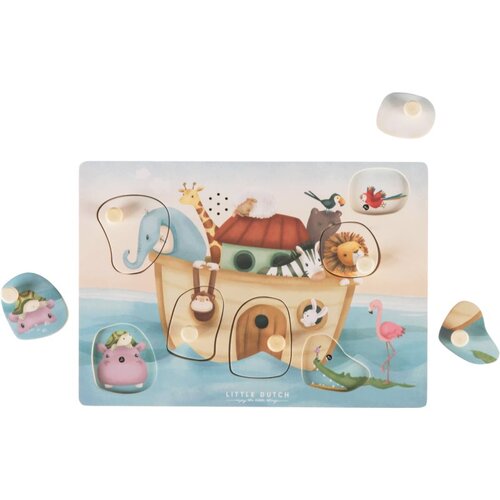 Little Dutch® Sound Puzzle Noah’s Ark puzzle s melodijom 12 m+ 1 kom Cijene