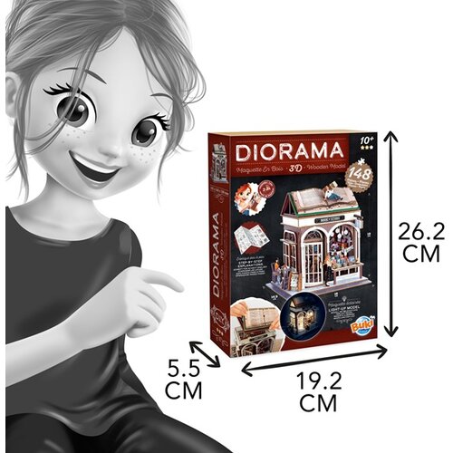 BUKI Minijaturna knjižara 106715 Slike