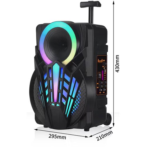  Bluetooth zvučnik karaoke set sa mikrofonom NDR-P08 crni Cene