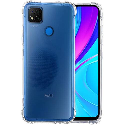  Silikonska futrola s ojačanim rubovima za Xiaomi Redmi 9C/Redmi 9C NFC - Prozirna KP30040 Cene