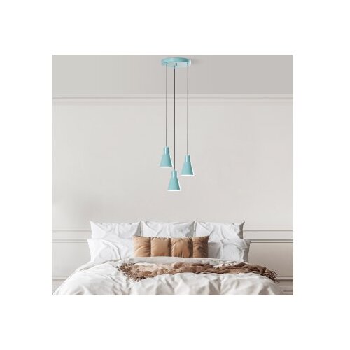 Opviq konikkem - 6357 - 3 - turquoise turquoise chandelier Slike