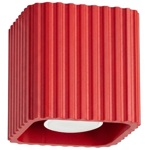 Sollux Lighting Stropna svetilka RIFF 1 rdeča GU10, (5000499466) Cene