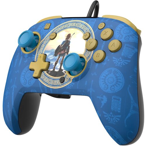 Pdp NINTENDO SWITCH ŽIČNI KONTROLER REMATCH - HYRULE BLUE Cene