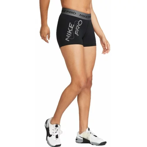 Nike NP DF MR GRX 3IN SHORT Ženske kratke hlače za trčanje, crna, veličina