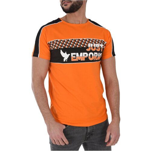 Just Emporio Majice s kratkimi rokavi JE-MUKIM-01 Oranžna Cene