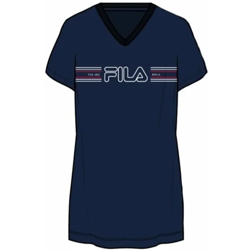 Fila FPS4117 Woman Jersey Stretch Pyjamas Navy M