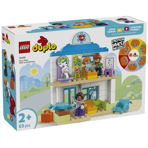 Lego DUPLO 10449 Prvič: Obisk pri zdravniku, (21681165)