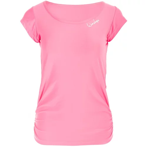Winshape Tehnička sportska majica 'AET106' neonsko roza / bijela