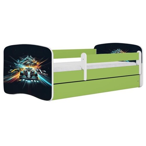 HAPPYKIDS Dječji krevet Dreamy formula 180x80 bez madraca s ladicom Zelena Cene