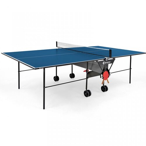 Sponeta Sto za stoni tenis S1 Indoor plavi - Indoor, Sa točkićima, Amaterski, Plava Cene