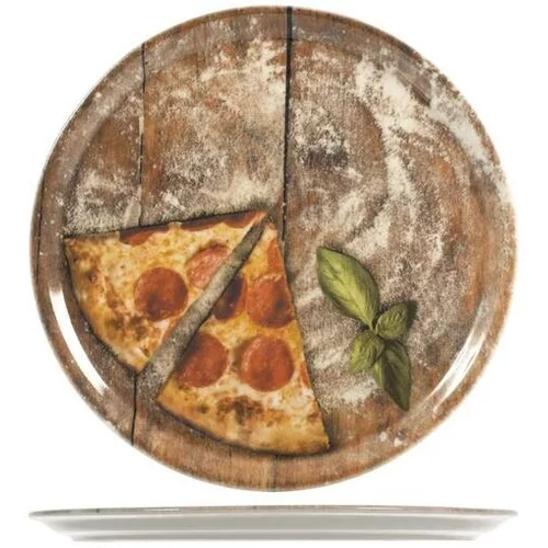 Saturnia pizza krožnik napoli, 33cm, slice, 6 kosov
