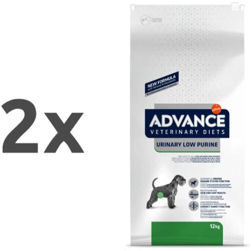 Advance veterinarska dieta za pse - Urinary Low Purine 2 x 12 kg Cene