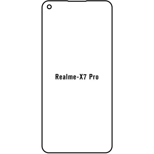 Realme X7 pro hydrogel za&amp;scaron;titna folija Slike