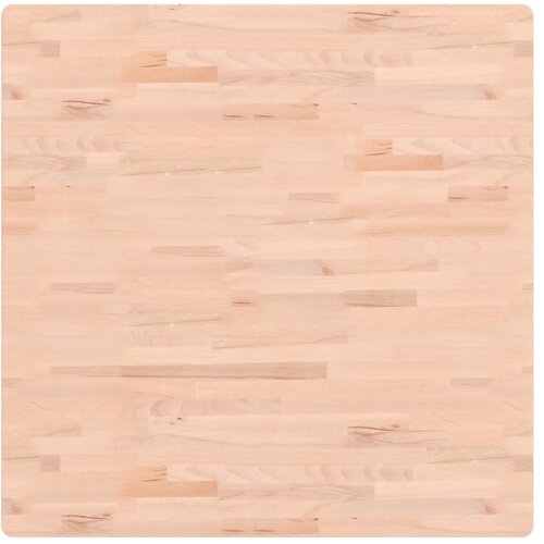 Stolna ploča 90 x 90 x 2,5 cm četvrtasta od masivne bukovine Slike