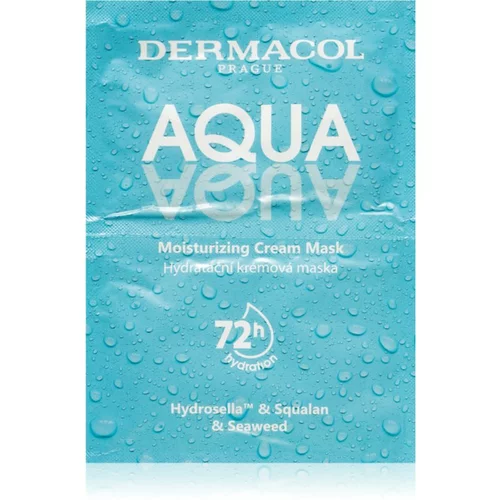 Dermacol Aqua Aqua vlažilna kremasta maska 2x8 ml