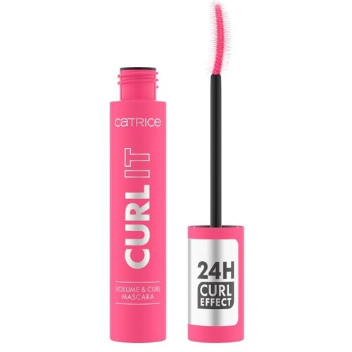 Catrice Curl It Volume &amp;amp; Curl Mascara maskara za volumen in privihanje trepalnic 11 ml Odtenek 010 deep black Slike