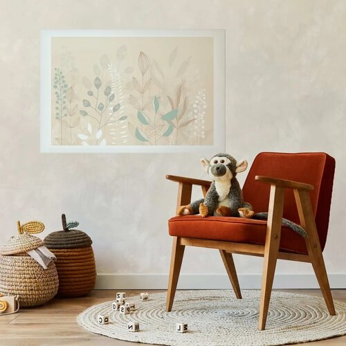  Plakat - Pastel-Beige Meadow 42x29.7 Bez okvira s margom Cijene