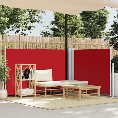  Uvlačiva bočna tenda 100 x 600 cm crvena Cijene