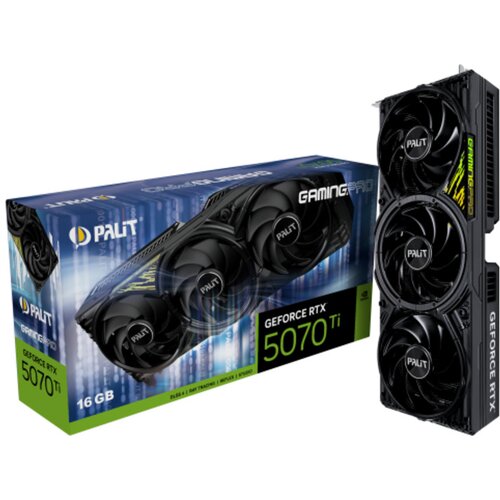 Palit VGA 5070 Ti GamingPro16GB GDDR7, 256bit,3x DP, 1x HDMI Slike