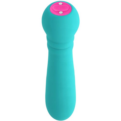 FemmeFunn Ultra Bullet - punjivi, vrhunski &amp;scaron;tapni vibrator (tirkizna) Slike